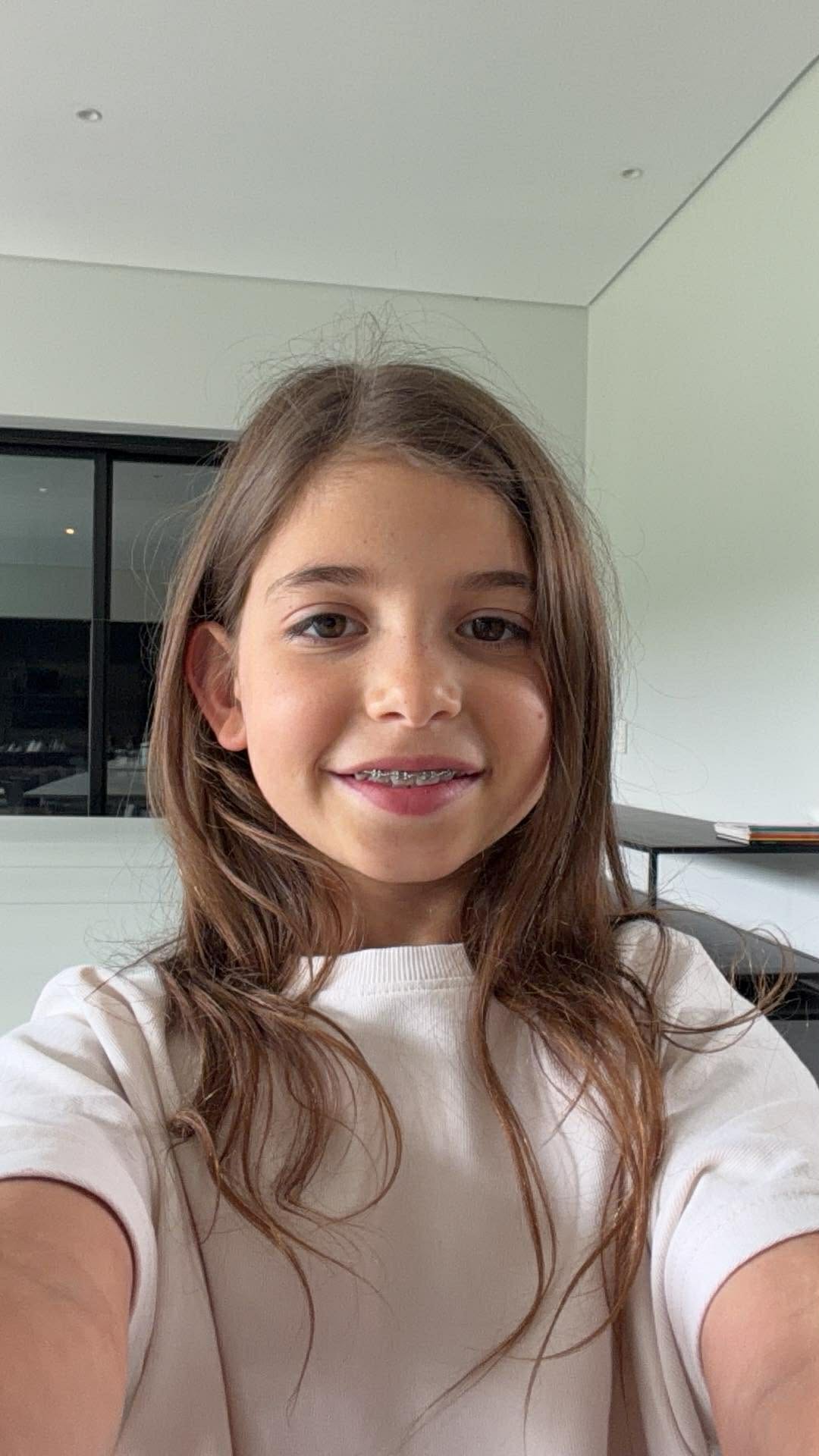Lia, eight-year-old founder of 26 Bunny Road